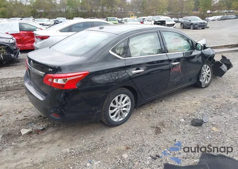 2018 Nissan Sentra Sv from USA, damaged, VIN 3N1AB7AP7JY225044